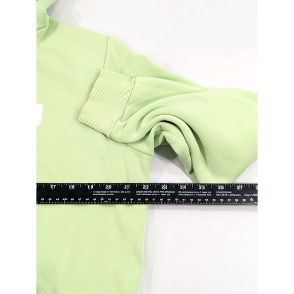 Official Pastel Green Puma BMW Motorsport Graphic Logo Hoodie Sweatshirt Size M - Picture 8 of 9